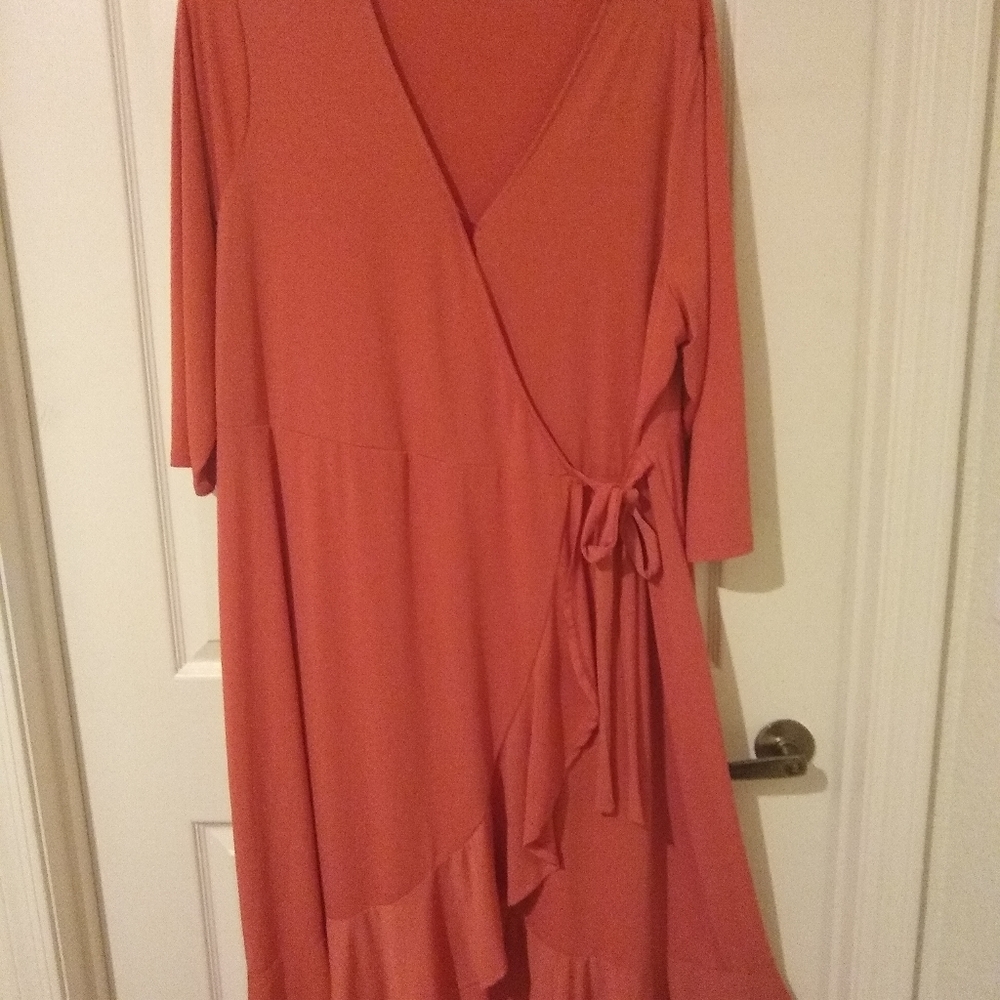 Terra and Sky long sleeve dress